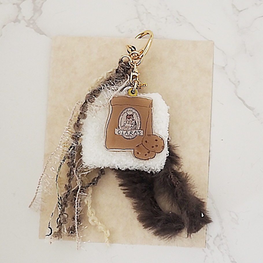 カレンダーイラストのプラ板キーホルダー(全12種)