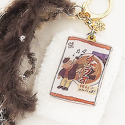 カレンダーイラストのプラ板キーホルダー(全12種)