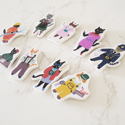 はたらくラブコCATS ミニマグネット