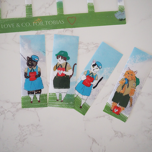 アルプスCATSしおり4種セット