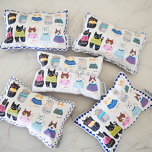 ALL STAR 招き猫 ミニクッション