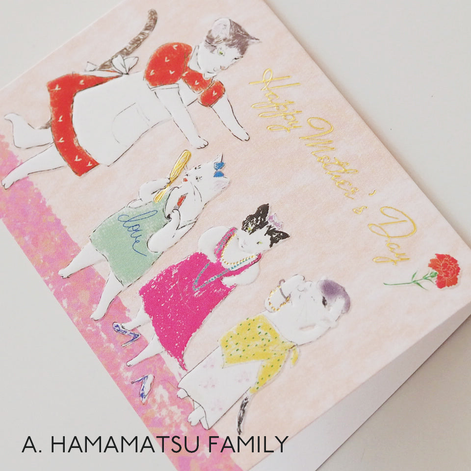 母の日カード MOTHER'S DAY MINI GREETING CARD