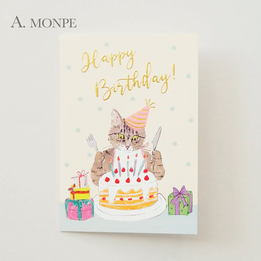 バースデーカード/ BIRTHDAY CARD