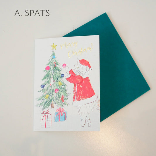 クリスマスカード /CHRISTMAS MINI GREETING CARD