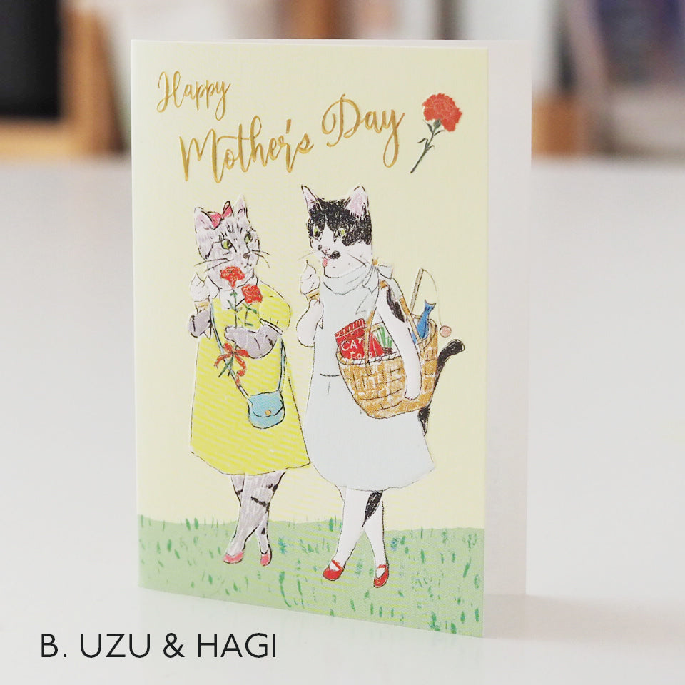 母の日カード MOTHER'S DAY MINI GREETING CARD