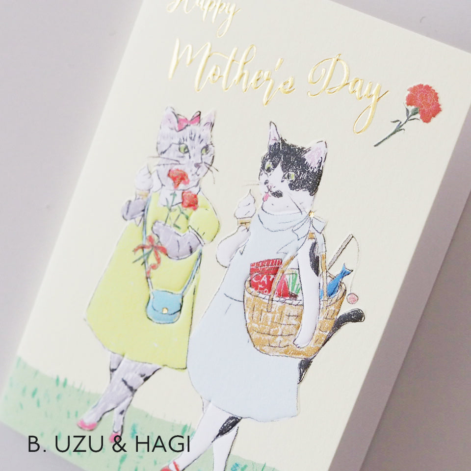 母の日カード MOTHER'S DAY MINI GREETING CARD
