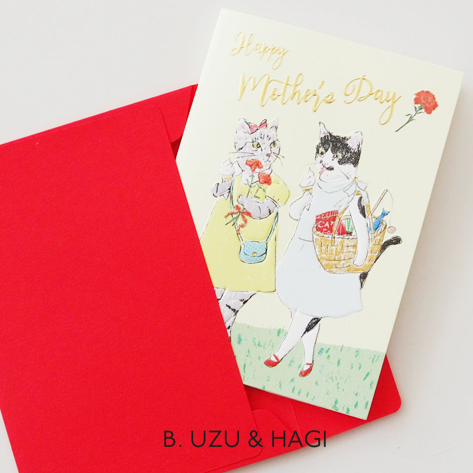 母の日カード MOTHER'S DAY MINI GREETING CARD
