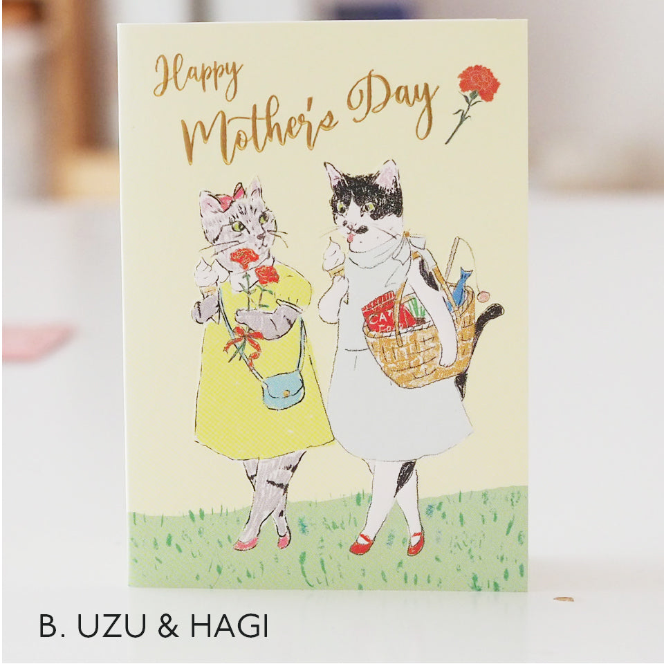 母の日カード MOTHER'S DAY MINI GREETING CARD