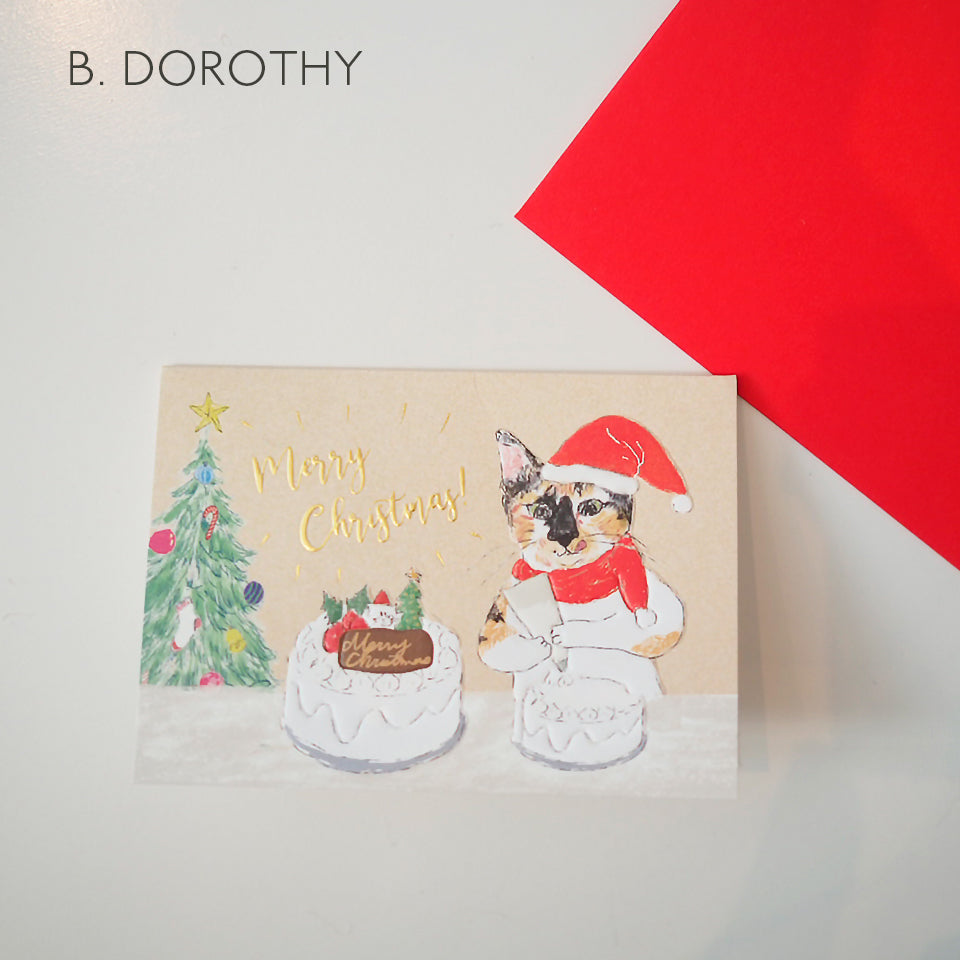 クリスマスカード /CHRISTMAS MINI GREETING CARD