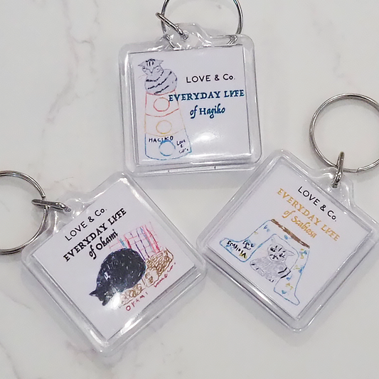 EVERYDAY LIFE OF CAT パチパチキーホルダー