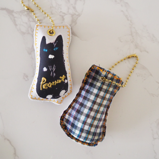 ピーちゃんの抜歯手術代応援 イラストチャーム