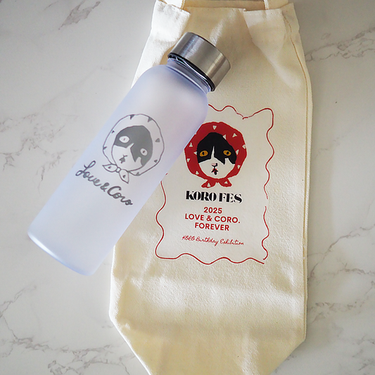 【 KORO FES 】コロちゃん目盛り付きフロストボトル&バッグ