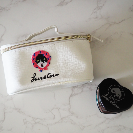 【 KORO FES 】コロちゃんのバニティポーチ&コンパクトミラー