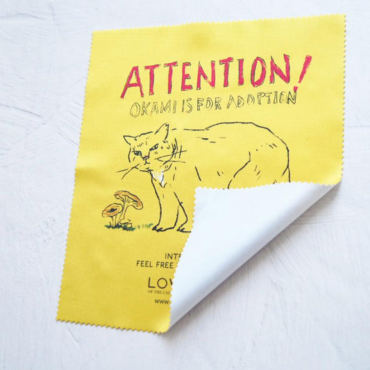 HIGUMAおかみちゃんのメガネ拭き