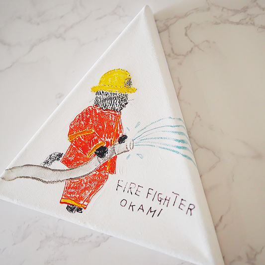 はたらくラブコCATS イラストレーション原画 by yumiimamura