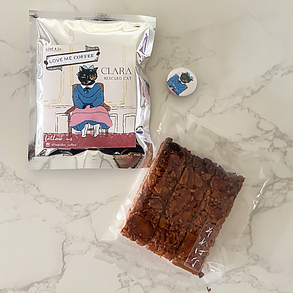 アルプスCATSのコーヒーとそればなさんの焼き菓子ギフト