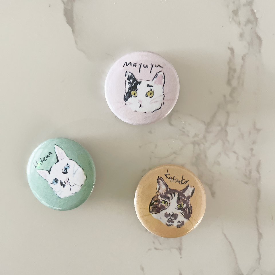 【岩手CATS応援チャリティ】ミニバッジ