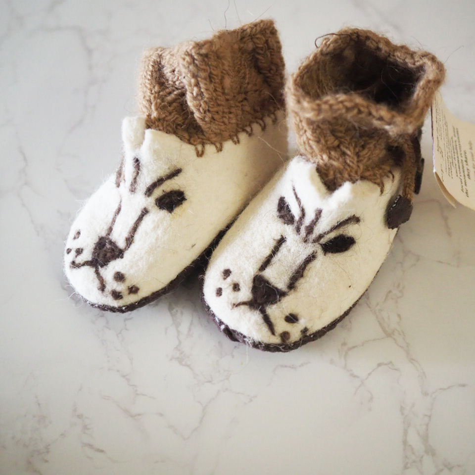 SNOW LEOPARD TRUST ハンドメイドのズック