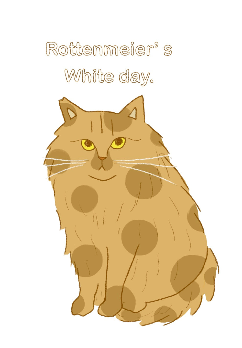 そればなさんの白チョコいちご&ロッテンマイヤーのクリアブローチ