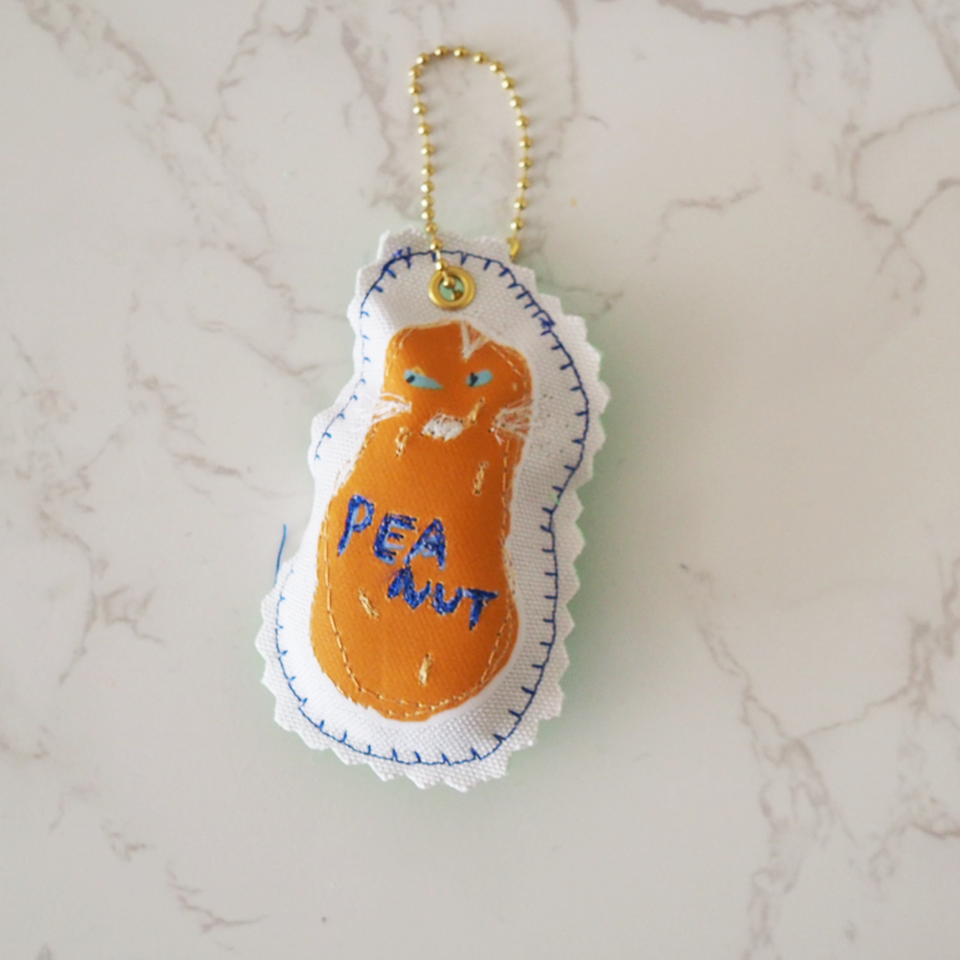ピーちゃんの抜歯手術代応援 イラストCAT TOY