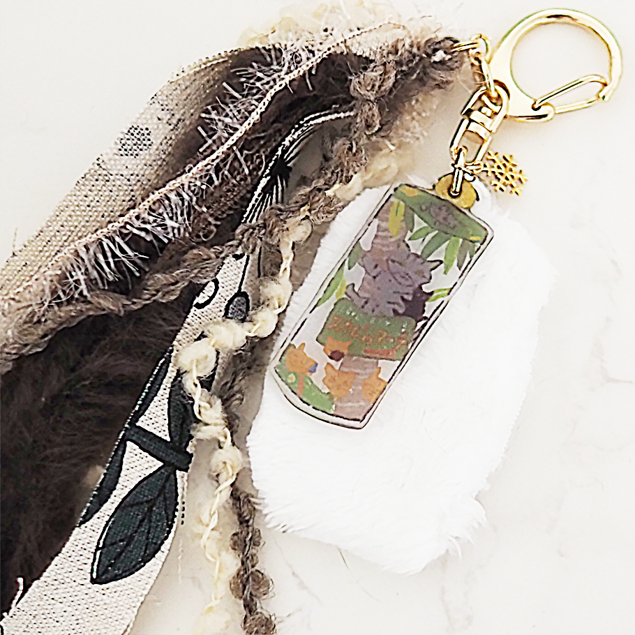 カレンダーイラストのプラ板キーホルダー（全12種）