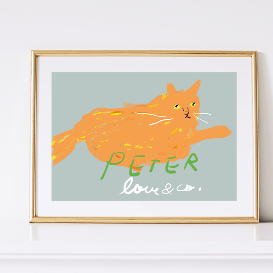 ラブコCATS デジタルアート/ PETER