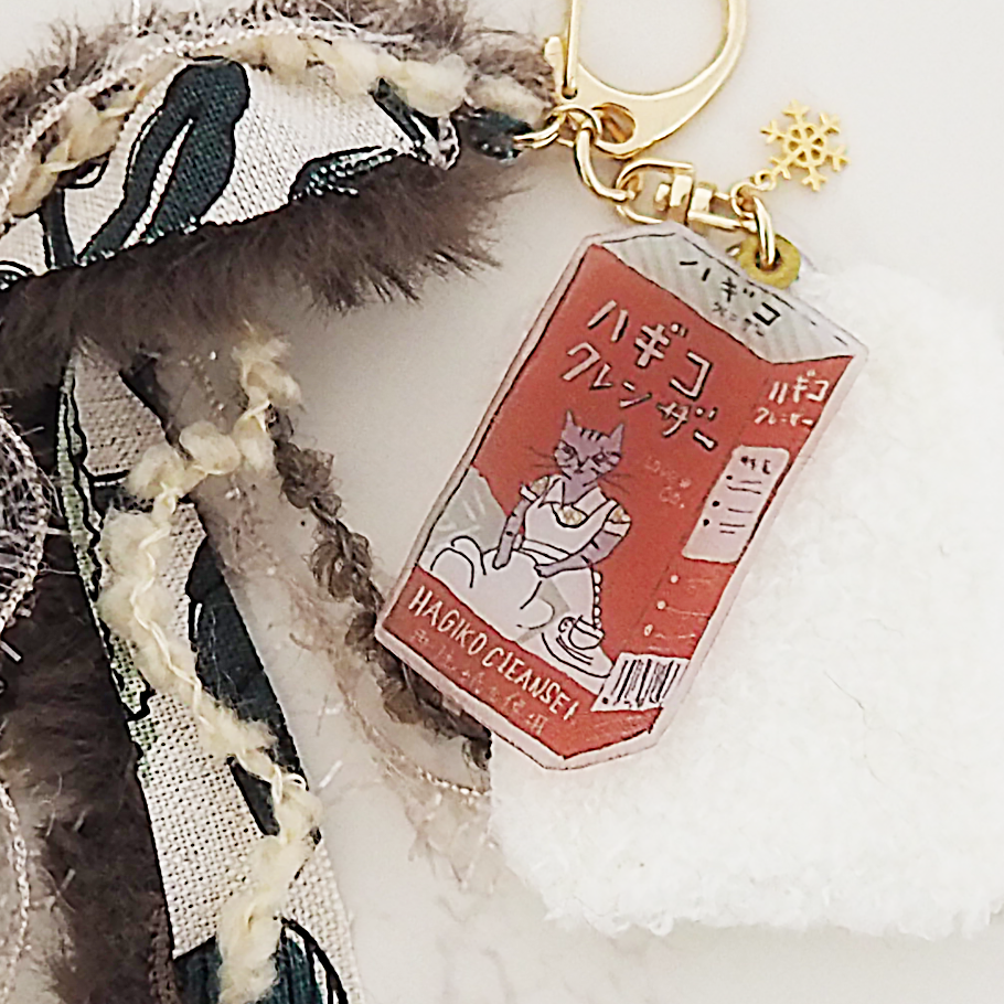 カレンダーイラストのプラ板キーホルダー（全12種）