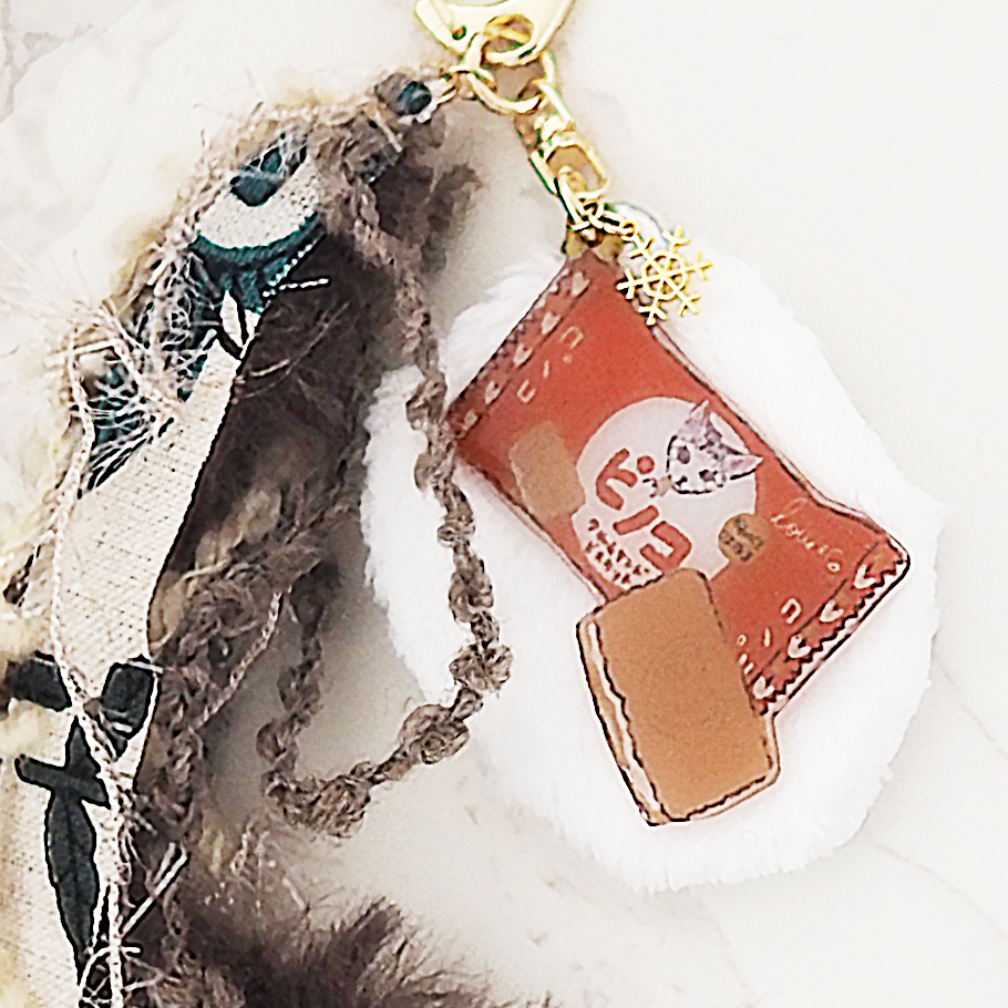 カレンダーイラストのプラ板キーホルダー（全12種）