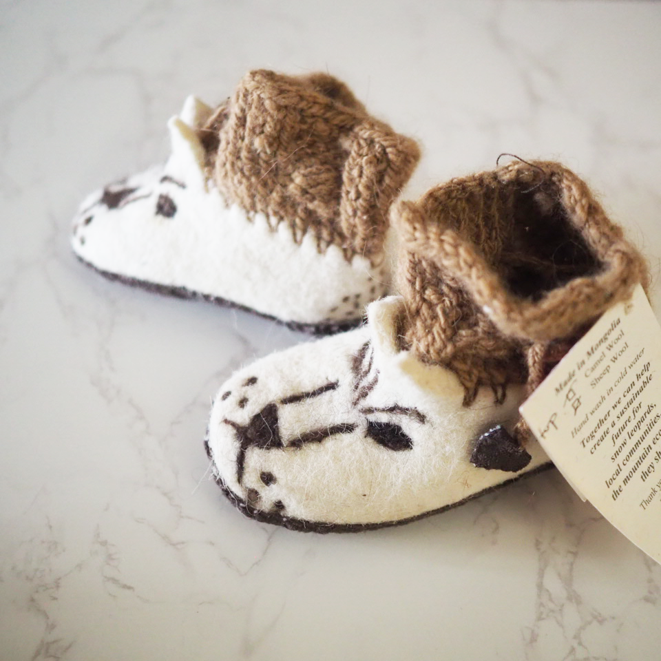 SNOW LEOPARD TRUST ハンドメイドのズック