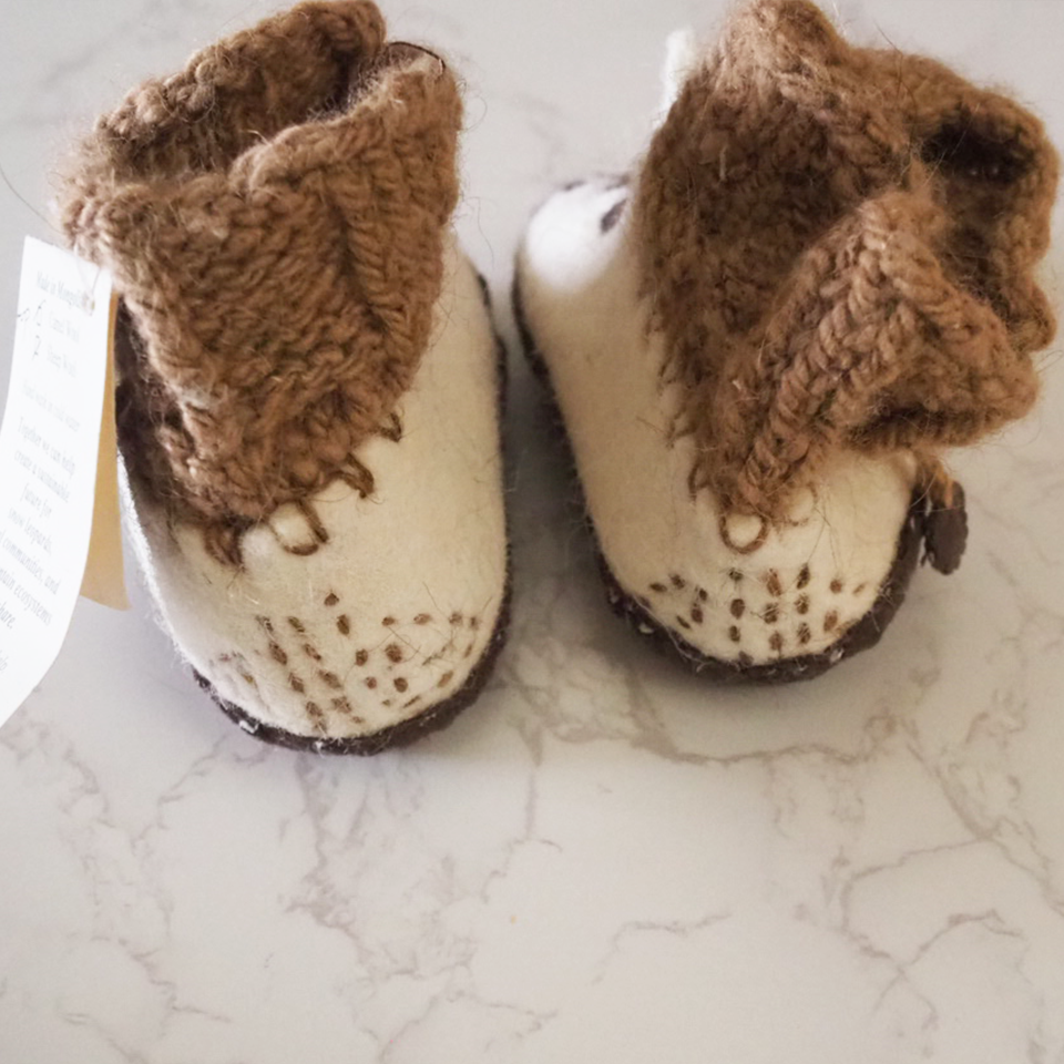 SNOW LEOPARD TRUST ハンドメイドのズック