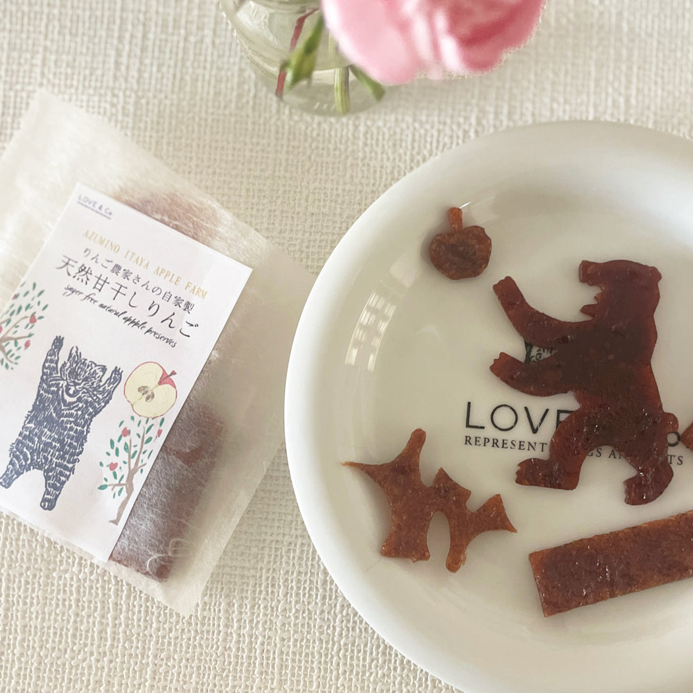 いたやりんご農園さんの自家製　天然甘干しりんご