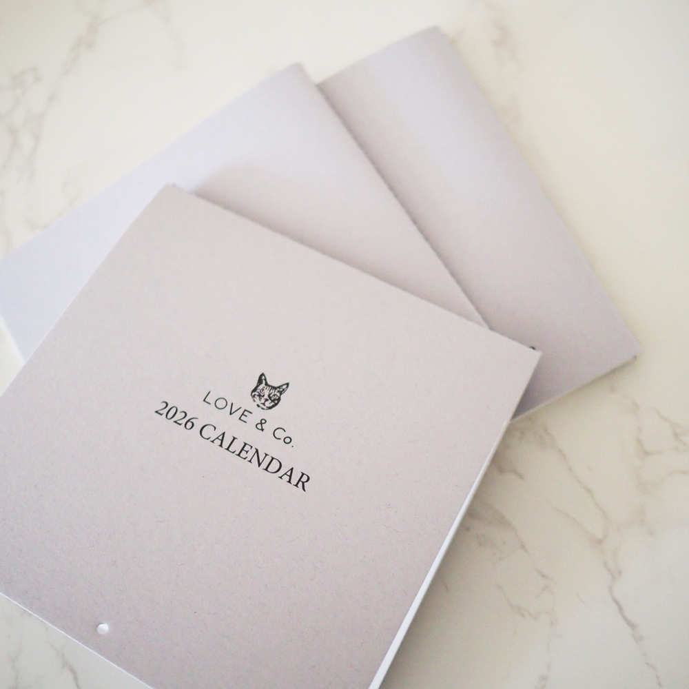 2026 LOVE & Co.WALLカレンダー