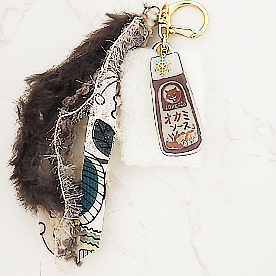 カレンダーイラストのプラ板キーホルダー（全12種）