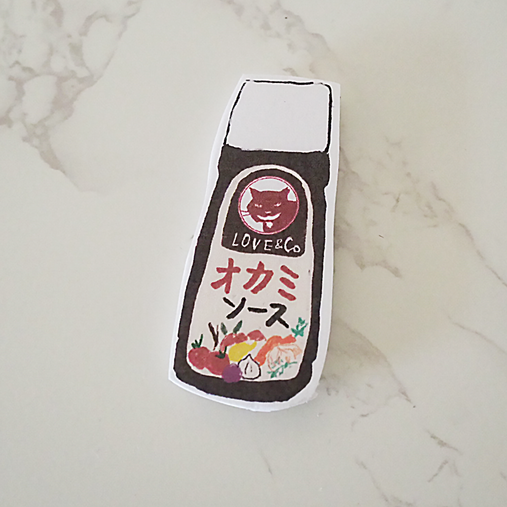 LOVE & Co. カレンダーイラスト ハンドメイド 立体マグネット（厚さ3mm）