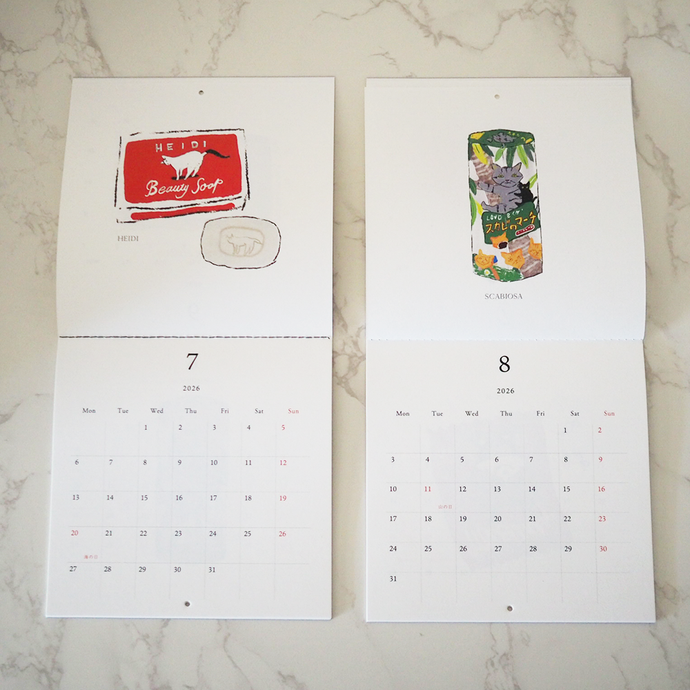 2026 LOVE & Co.WALLカレンダー