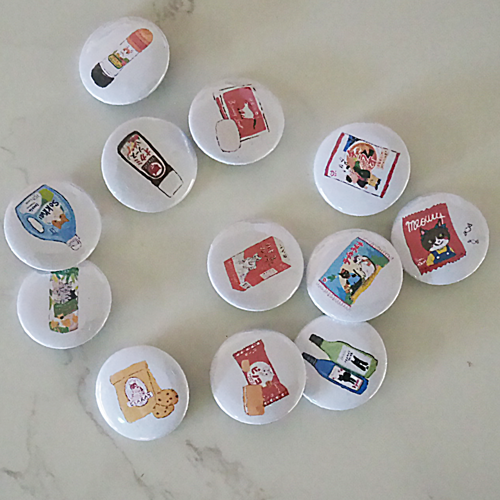 CALENDAR BADGE SET（12個入り）