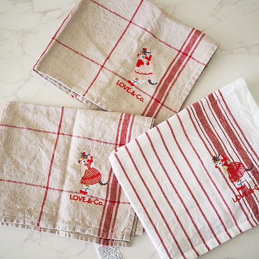 ピノ子の刺繍ランチョンマット【ぼったくりチェキつき】