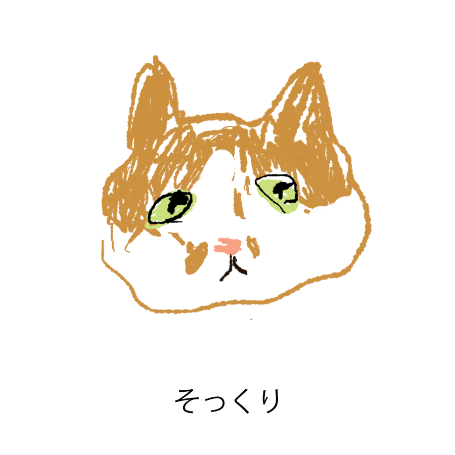 ラブコCATS & フレンズ顔シール