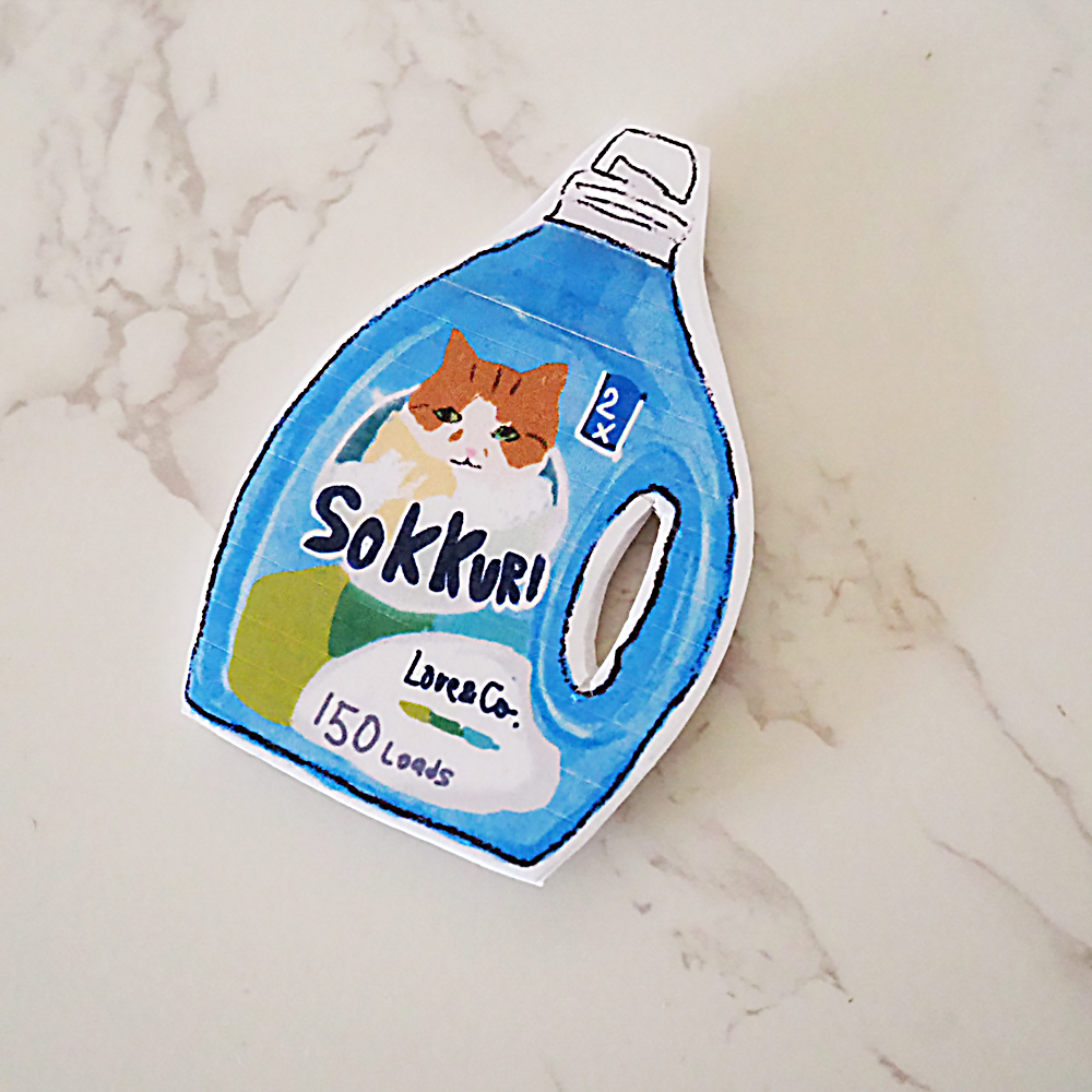 LOVE & Co. カレンダーイラスト ハンドメイド 立体マグネット（厚さ3mm）