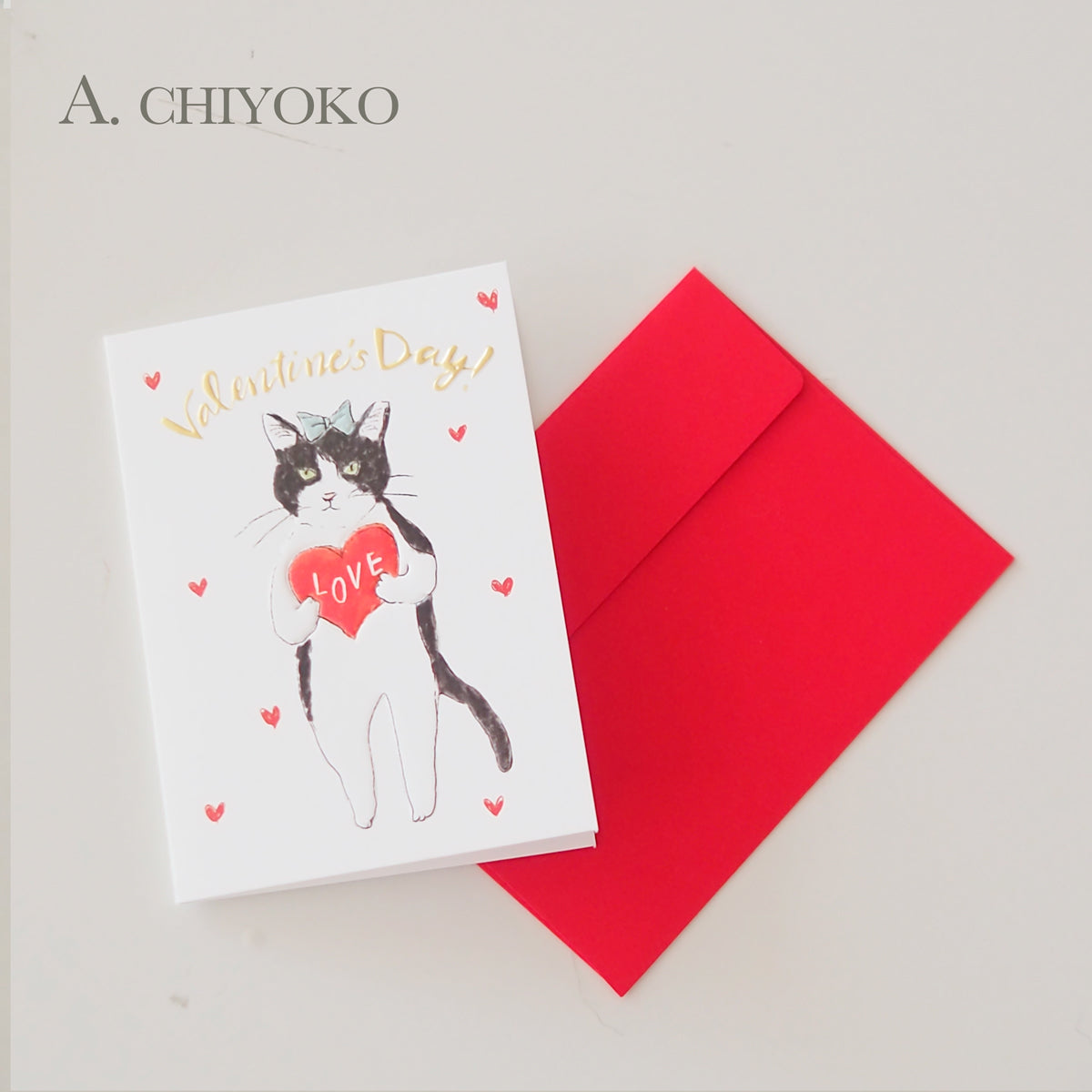 VALENTINE'S DAY  MINI GREETING CARD