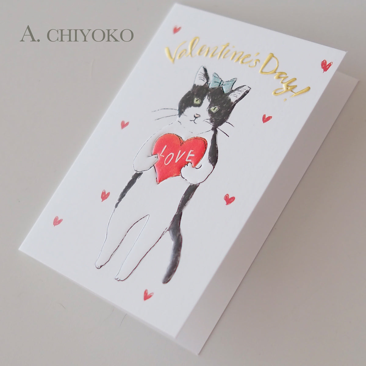 VALENTINE'S DAY  MINI GREETING CARD