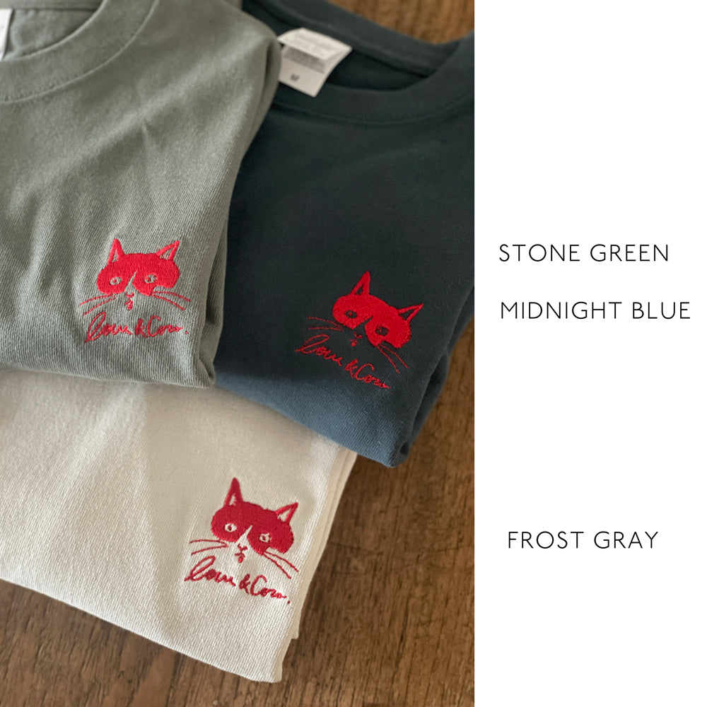 コロちゃん刺繍Tシャツ（オーバーサイズ＆ヘヴィウェイト）