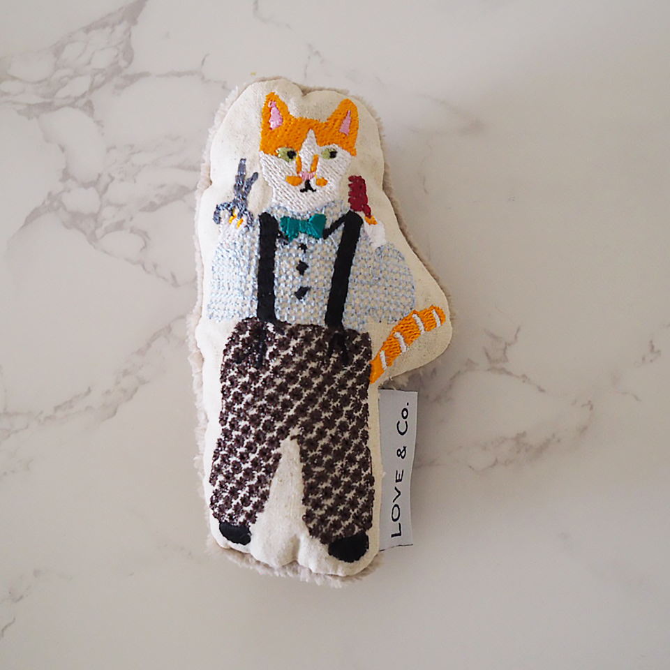 刺繍のラブコCATS ドール  <SMALL>