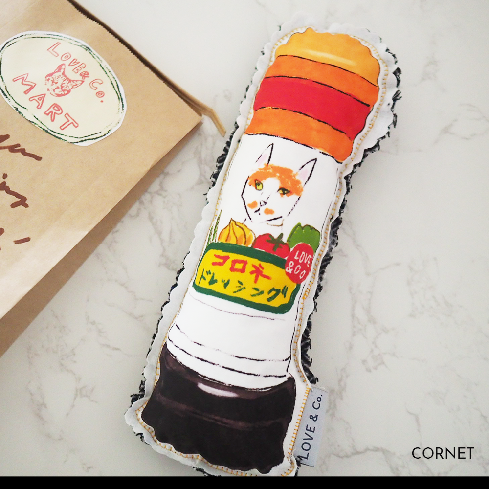 ラブコMART 　ラブコCATSのカレンダークッション (次回使えるお得なクーポン付き）