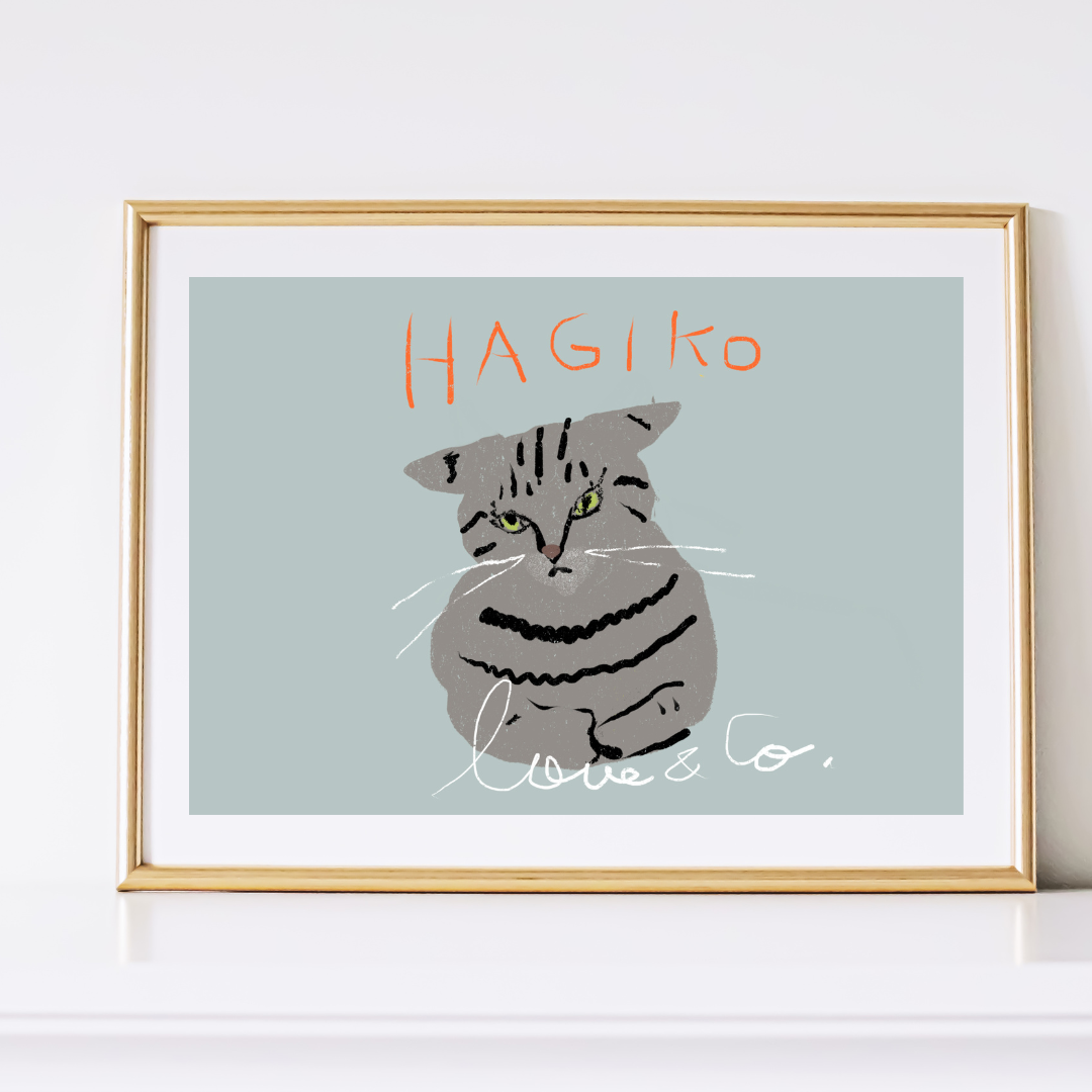 ラブコCATS デジタルアート/HAGIKO