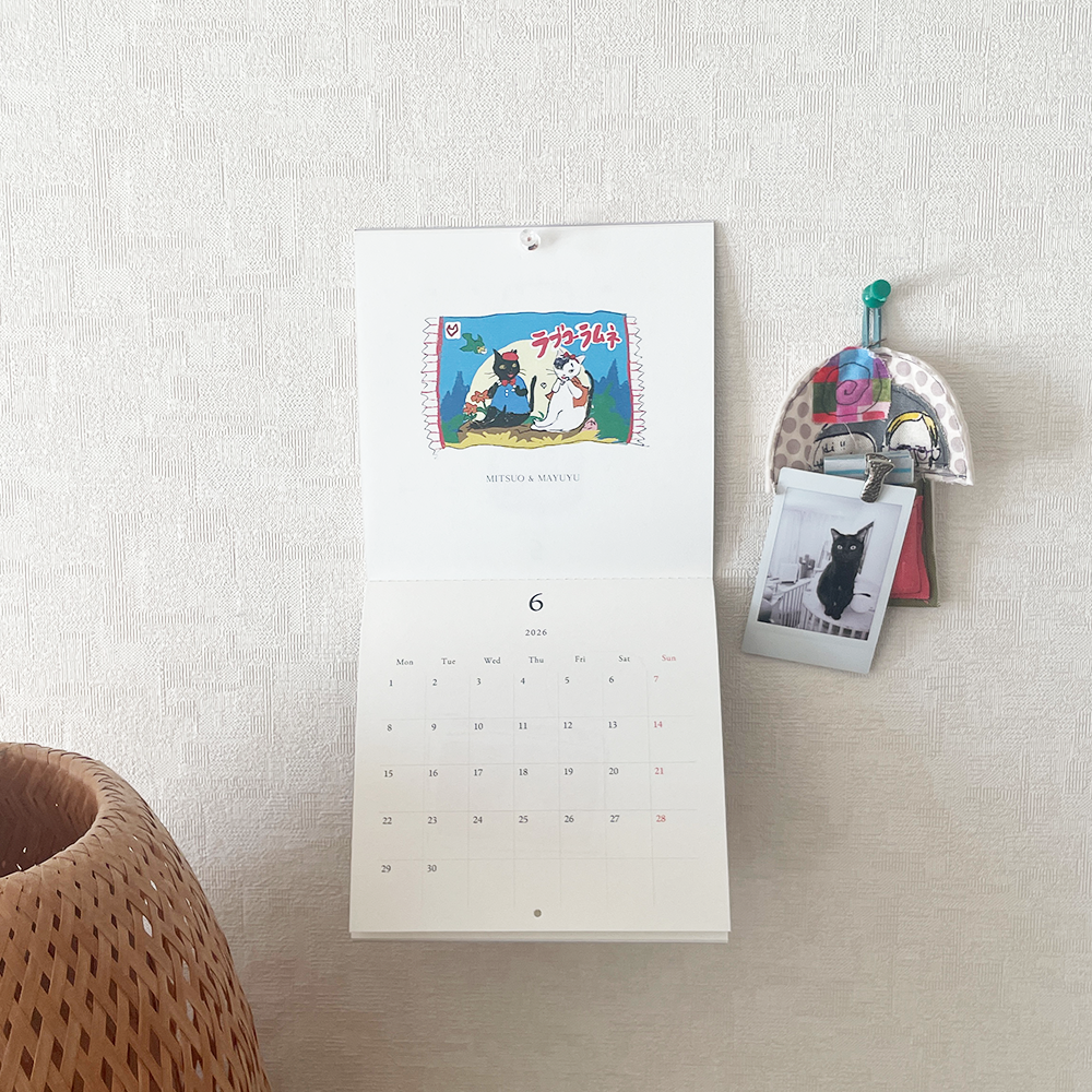 2026 LOVE & Co.WALLカレンダー
