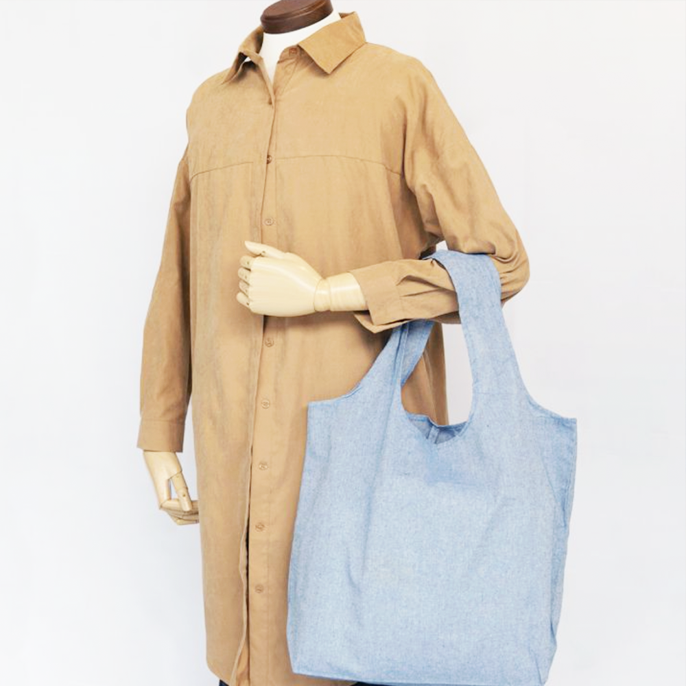 ラブコCATS 　リサイクルコットンマルシェバッグ