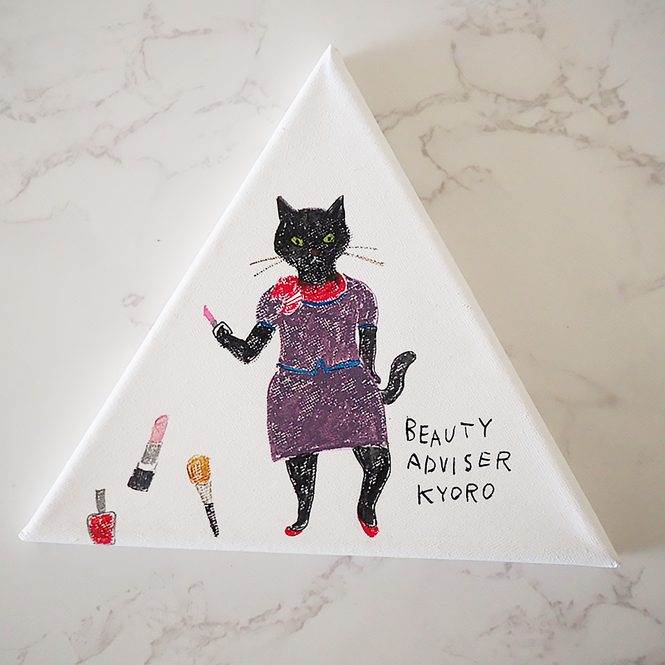 はたらくラブコCATS イラストレーション原画 by yumiimamura