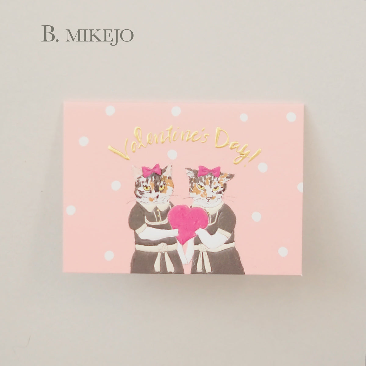 VALENTINE'S DAY  MINI GREETING CARD