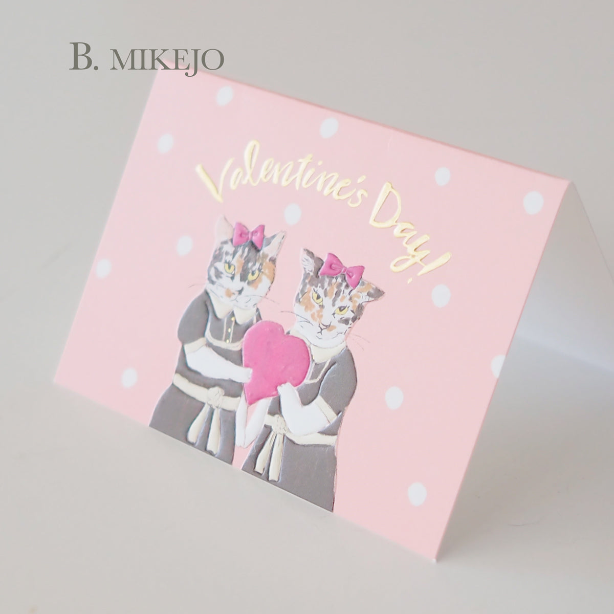 VALENTINE'S DAY  MINI GREETING CARD